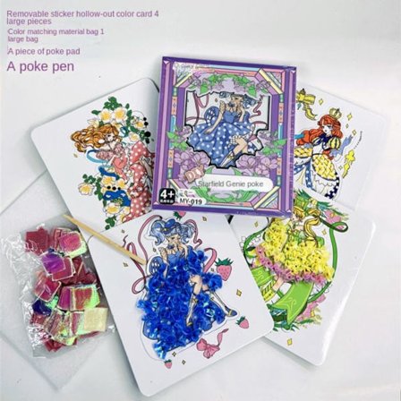 Poke Art DIY Legetøj Pædagogisk Poke Painting SET 2 SET 2