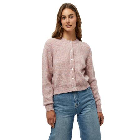 Minus, Alma knit cardigan Roze, Dames, Maat:S,Polyamide