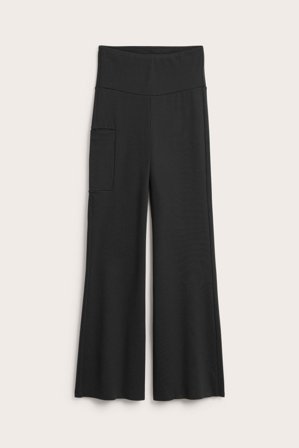 Kappahl | Legginsy do ćwiczeń, typu bootcut | Czarne