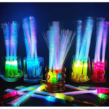 24 delar Led Fiber Optic Stick