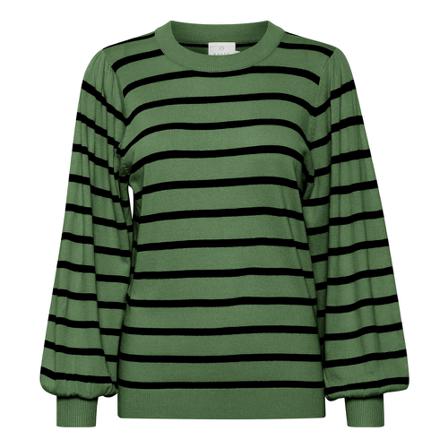 Kaffe KAmala Knit Pullover Grøn, Dame