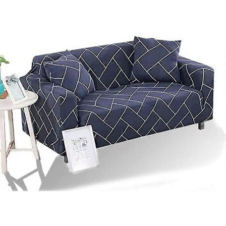 Sofa betræk elastisk stræk sofa betræk, til 1 personers L-formet hjørnesofa kræver to