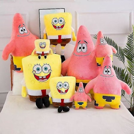 Piirretty Spongebob Squarepants -pehmolelu Patrick Star Teddy Bear lahja joulu nukke (FMY) Patrick Star