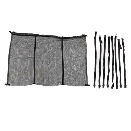 Pool Float Storage Organizer Stor kapacitet Heavy Duty Hängande Uppblåsbar Leksaksförvaring Mesh Bag för Utomhuspool Beach