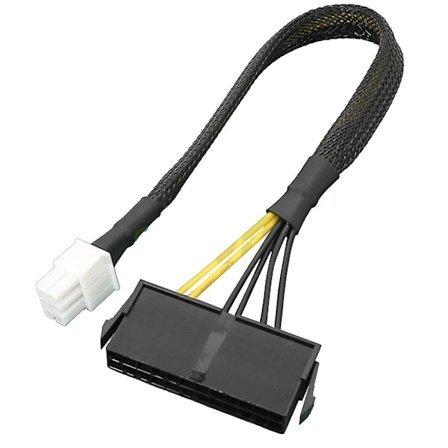 Atx Psu 24 Pin Til Bundkort 6pin For Acer 6pin Bundkort Strømkabel30cm A