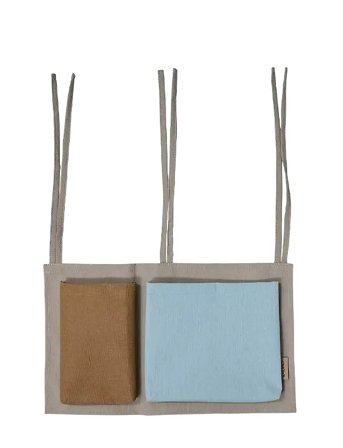 OYOY MINI Saga Bed Storage - Blue - 24X40X2CM