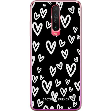 Yhteensopiva Puhelinkuori Xiaomi Xiaomi Redmi K30 Cactus and Friends - Handdrawn Love Chaos