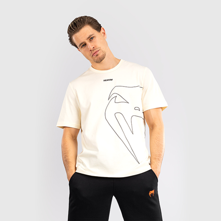 T-shirts Venum Giant Connect T-Shirt, Off-White - Bodyman.dk