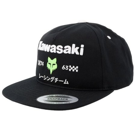 Fox - Svart snapback Keps - Kawi Black A-Frame Snapback @ Hatstore