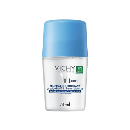 Vichy Mineral Deodorant Roll-On 48T 50 ml, Parfumer & Dufte, Deodorant, Til Hende