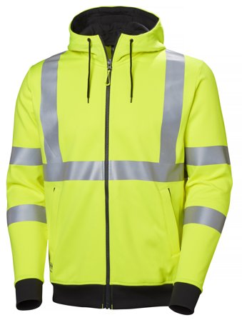 Helly Hansen Workwear Addvis Luvtröja varsel, gul L, Arbetskläder