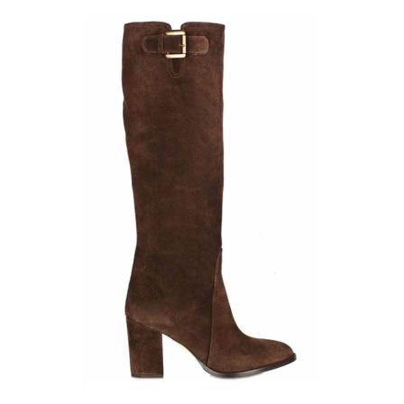 Anna F., High Boots Bruin, Dames, Maat:40 EU