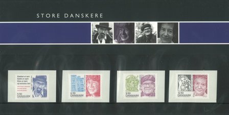 Danmark 2010 - Store danskere - AFA souvenirmappe 91