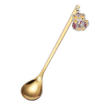 Nyttårs Servise Dessertsskje Rør Om Liten Skje Skje Nyttårsgave Skje