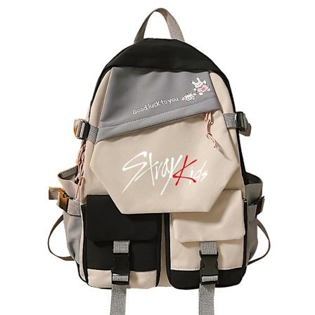 Stray Kids Rygsæk Mode Koreansk Stil Felix Skoletaske Til Drenge Piger Mochila Studerende Rucksuck
