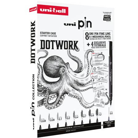 Uni Pin Fine Line Dotwork Set