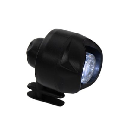 Hodelykter for Croc Fotturer Camping Utendørs Lys Tette Sandaler Sko Dekorasjon Gave(Svart)