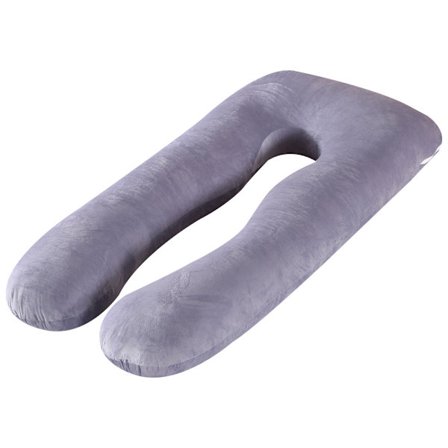 51" Gravidkudde, Liten Storlek U-formad Helkroppskudde med W