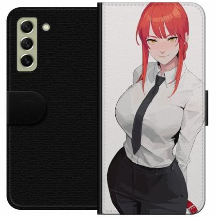 Samsung Galaxy S21 Fe 5g Plånboksfodral Makima Chainsaw Man