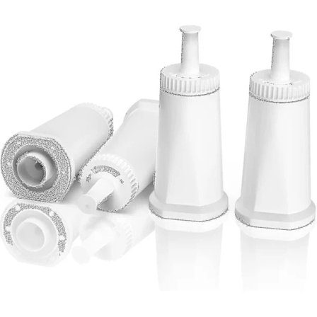 4-pakning vannfilter kompatibelt med Sage kaffemaskin - Vannfilter kompatibelt med Sage Barista Express Pro Touch 2024-