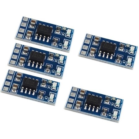 Automatisk spenningsregulator solcellelader modul Li-ion polymer batterivedlikehold 5V panel klar