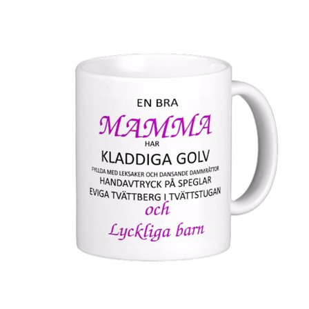 Mugg - En bra mamma