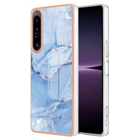 Marble Sony Xperia 1 IV Suojakotelo - Sininen