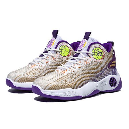 Sommar singelskor ungdom basket skor 8105 bländande lila