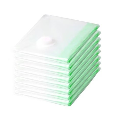 4-pack Vakuumförvaringspåsar, Vakuumförvaringsskydd, Vakuumförvaringspåsar - Återanvändbara för Kläder och Sängkläder