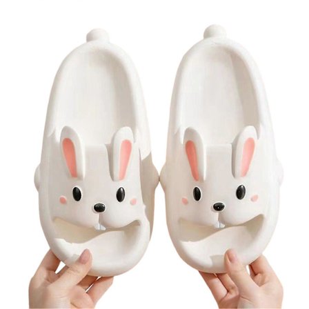 Nydelige Kanin Sommersko Komfortable Søte Sko For Daglig Hjemme- og Utendørsbruk