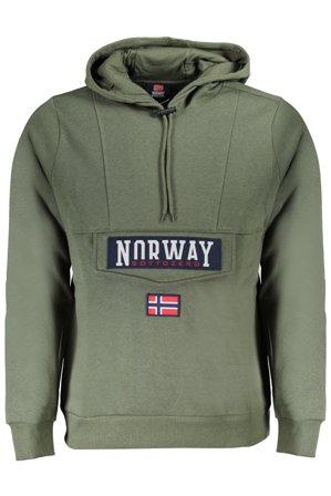 Norway 1963 Felpa Senza Zip Uomo Verde