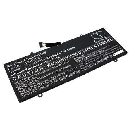Batteri til bærbar PC for Lenovo IdeaPad Duet 5 12IRU8 83B3001HPH og andre.