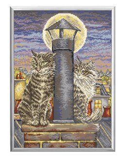 Stickpackung Bild Romantisch