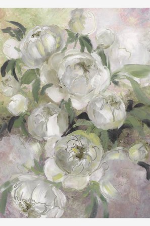 Pelcasa - Juliste Sady Painterly Florals In Green - Beige - Julisteet - - Homeroom