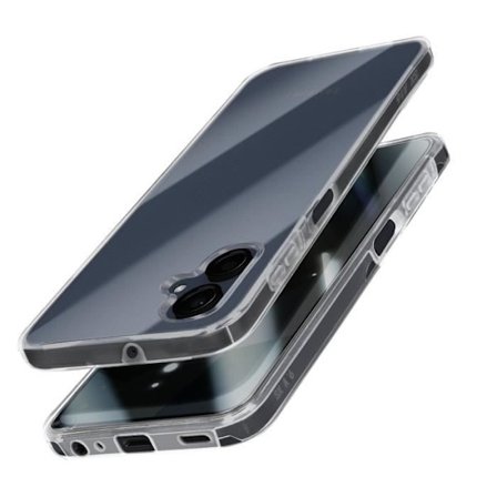 Täyskotelo - Samsung - Galaxy A06 - Läpinäkyvä - Tehostettu suojaus - Kosketusystävällinen