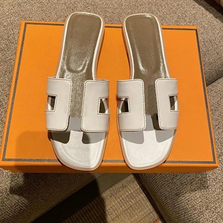 Sexy sandaler dame strandtøfler Klassiske flate lær tøfler dame 13