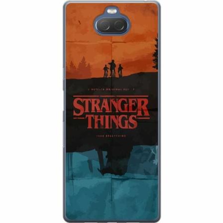 Sony Xperia 10 Plus Genomskinligt Skal Stranger Things