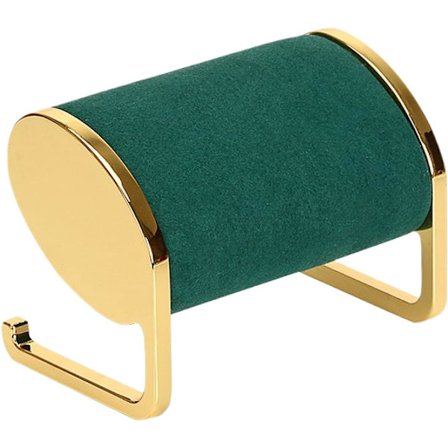 Urklocka Box Smycken Ur Stativ Metall Smycken Armband Ur Stativ Display Smycken Stativ Kuddfodral Grön