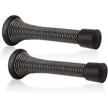 Fjäder Dörrstopp Flexibel Fjäder Dörr Gummi Stötfångare