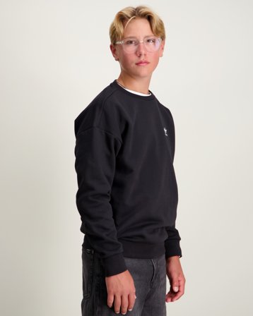 Adidas Originals BOYFRIEND CREW Sort Trøjer Dreng - Kids Brand Store