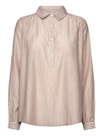 Lollys Laundry Larill Shirt Ls - Beige - L