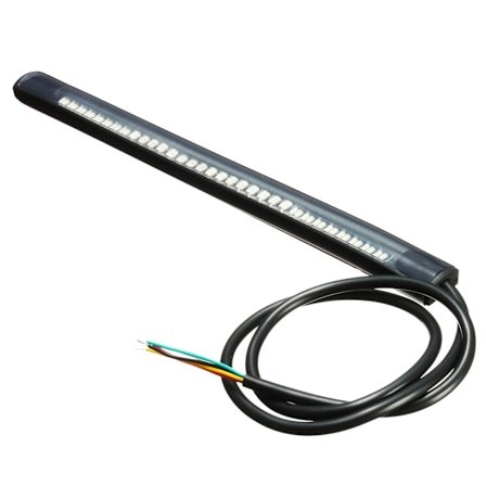 Universell 48 LED SMD Ljusremsa Motorcykel Bakre Broms Stopp Blinkersremsa