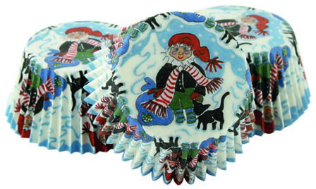 CACAS Muffinsform Nissefar 50stk