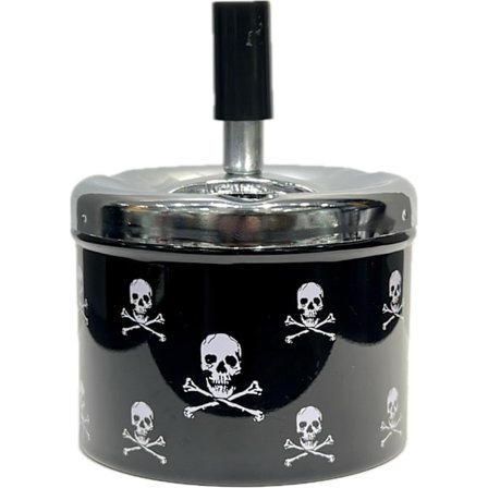 Askfat Döskallar Snurr Metall