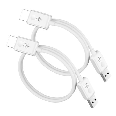 Trådlös HDMI-kompatibel Extender-sändare Strömma video från bärbar dator/PC till TV/projektor Enkel Plug & Play-anslutning