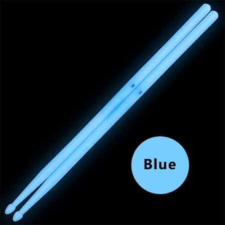 1 par 5A trumstockar Noctilucent lysande ljus LED-trumstockar
