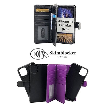 Skimblocker XL Magnet Wallet iPhone 11 Pro Max (6.5)