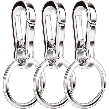 Metallkarabinkrok Nøkkelholder Nøkkelringholder Nøkkelring O