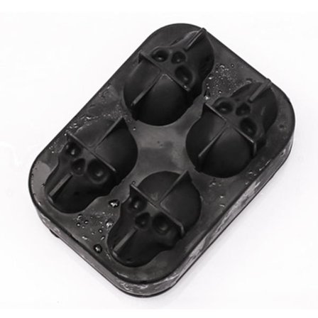 3D Kranie Fleksibel Silikonebakke Fødevaregodkendt Silikone Kranie Isgitter