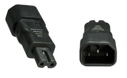 MicroConnect Power Adapter C14 - C7 M-F